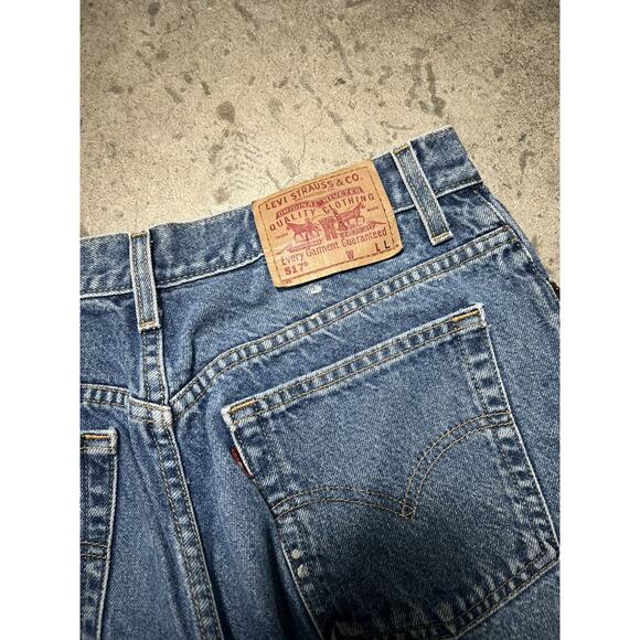 Vintage y2k 32x32 Levi’s boot cut paint splatter jeans - Picture 7 of 8